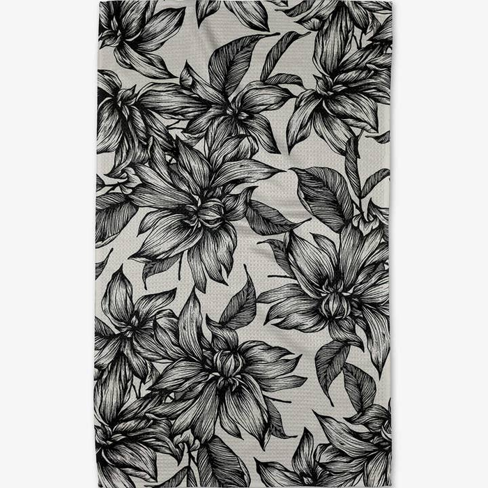 Caring Geometry Tea Towel