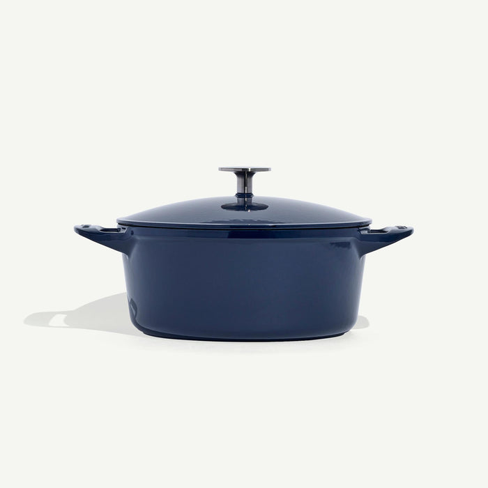 Made In Enameled Cast Iron Dutch Oven in Harbour Blue
