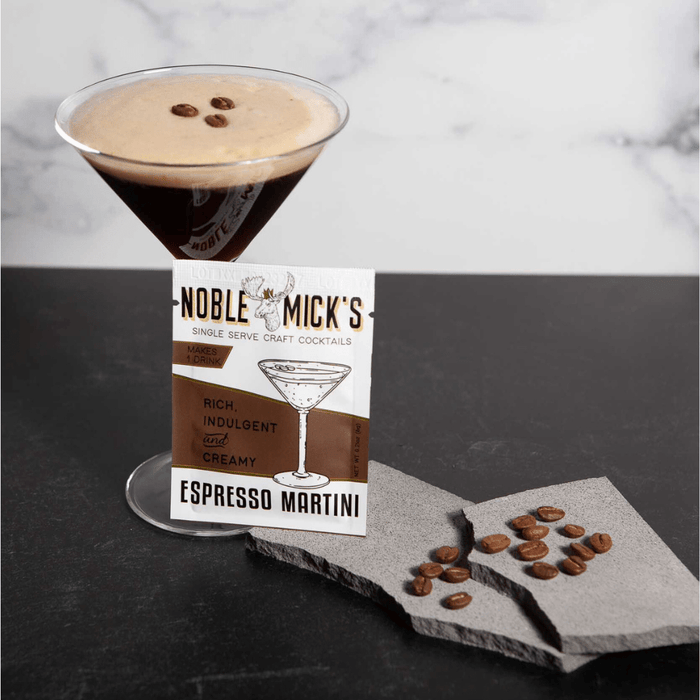Noble Mick's Espresso Martini single serve craft cocktail