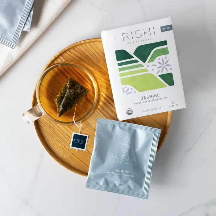 Jasmine Organic Green Tea Sachets