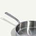 Made In Stainless Clad Saute Pan 3.5QT on the stove
