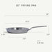 Made In Stainless Clad Frying Pan 10 inch detail