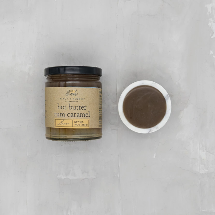 Hot Butter Rum Caramel Sauce 10oz