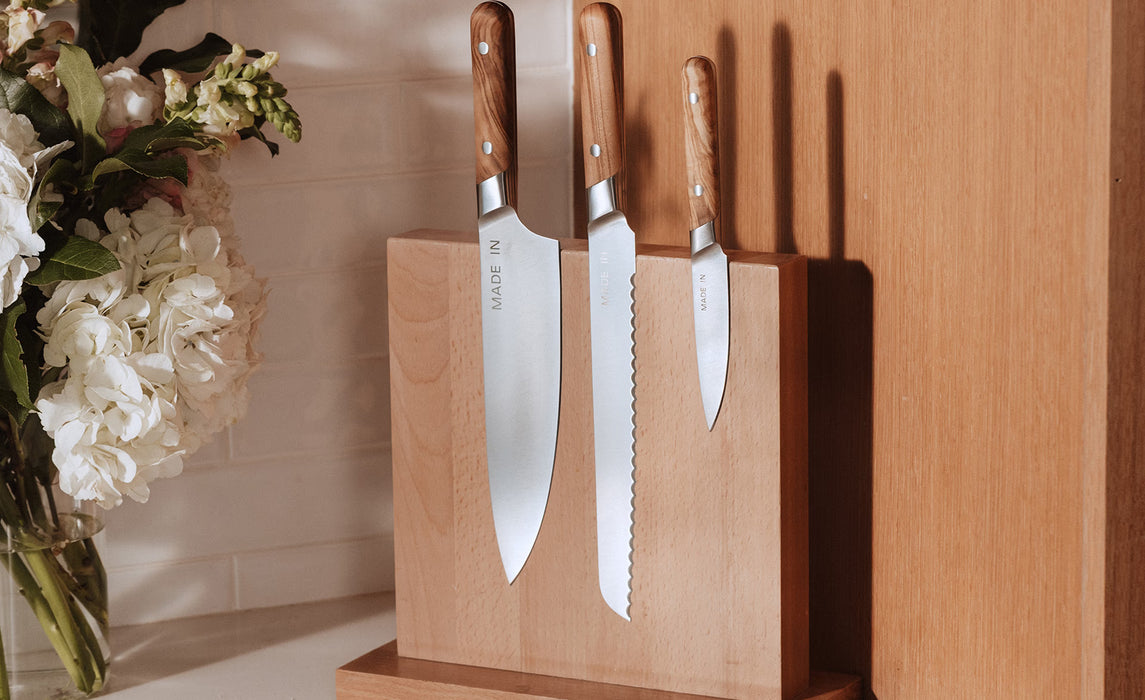 French Knife Collection | Olive Wood