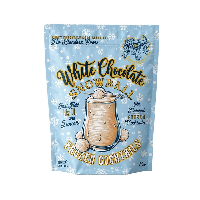 Noble Mick's White Chocolate Snowball Frozen Cocktail pouch