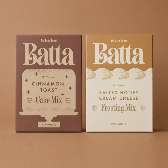 Golden Hour Cake and Frosting Mix Duo