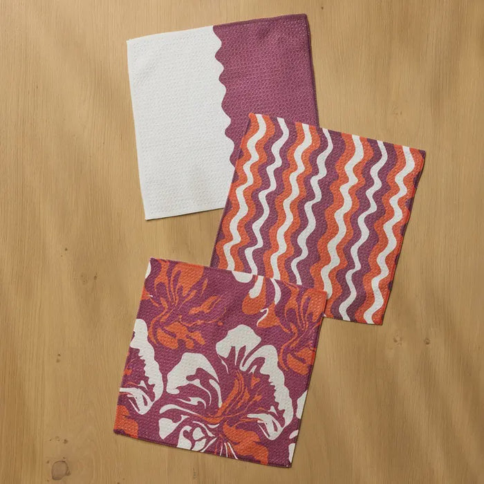 Harvest Groove Muse Dishcloths