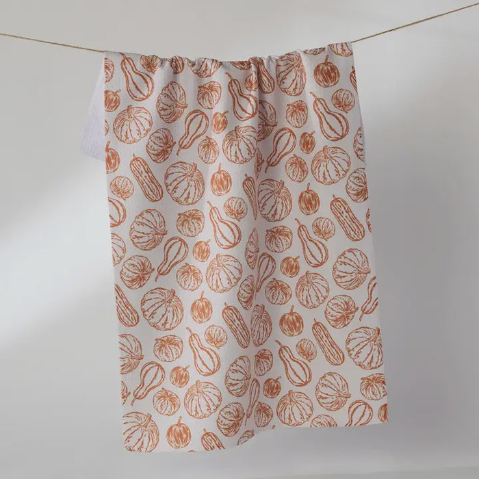 Harvest Sketch Towel