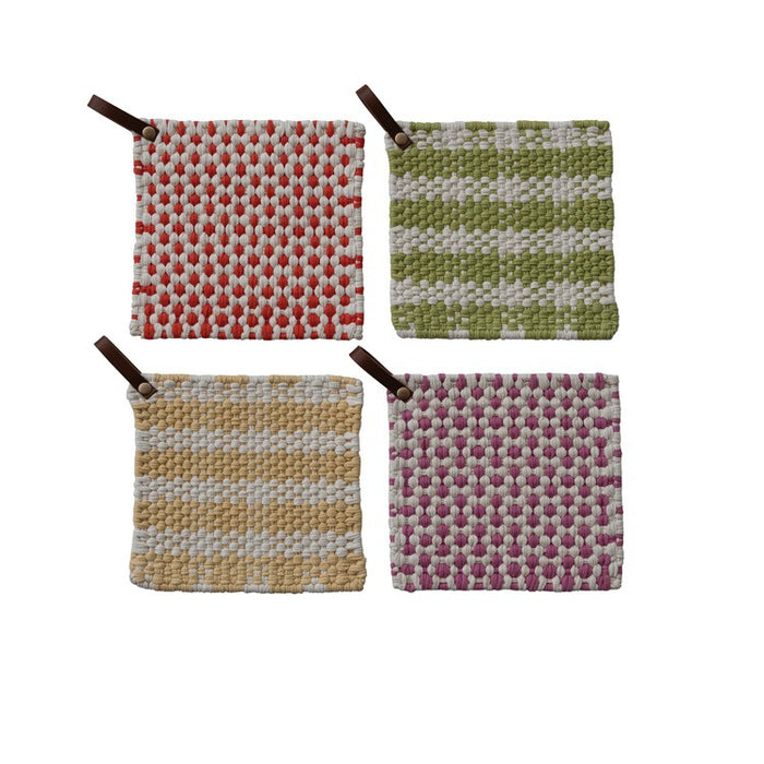 Woven Cotton Pot Holders