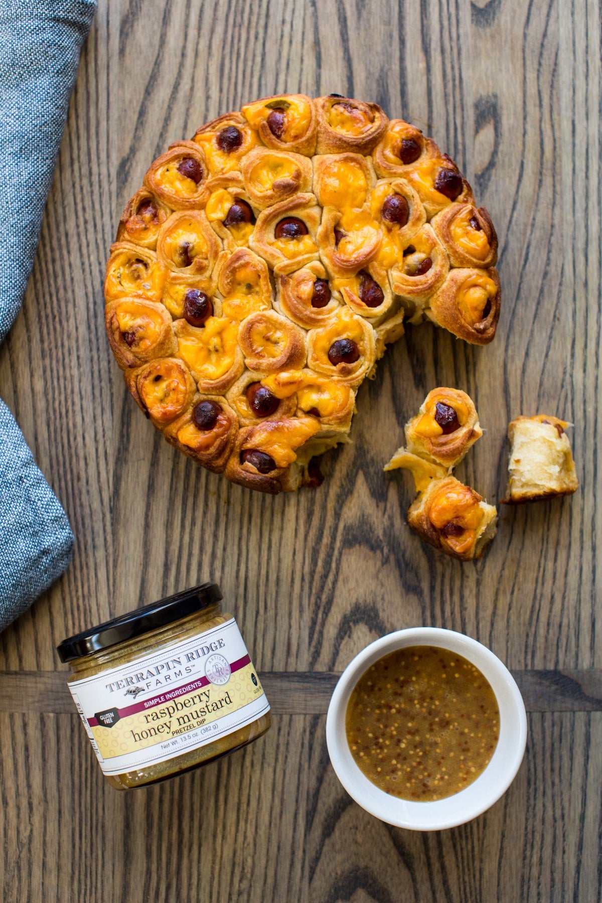 Raspberry Honey Mustard — berry + basil