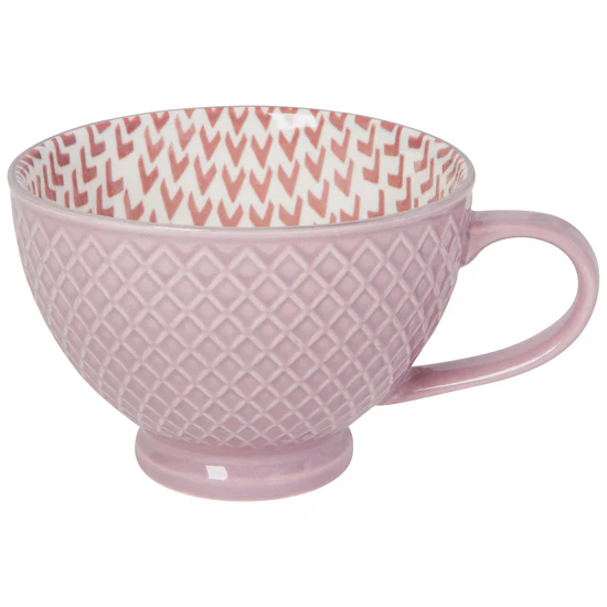 Mauve Latte Mug 14oz