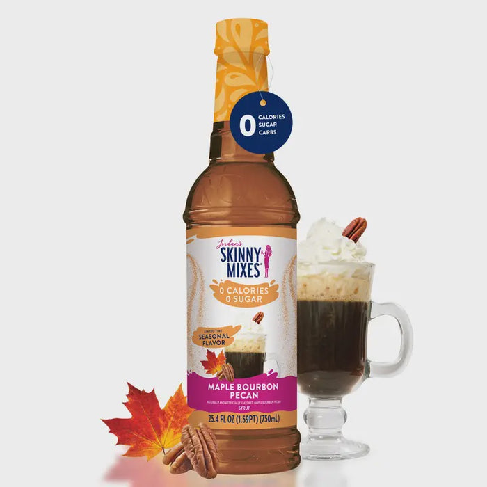 Sugar Free Maple Bourbon Pecan Syrup