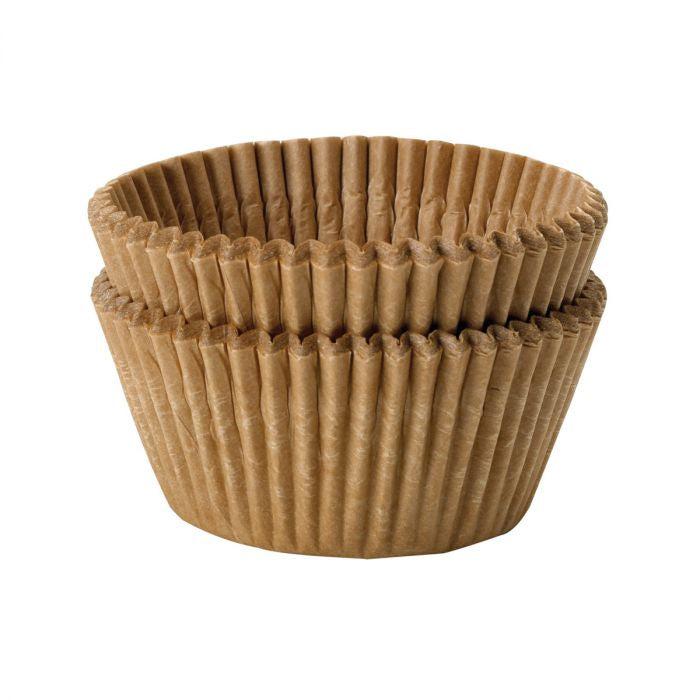 Large Unbleached Paper Baking Cups, 48