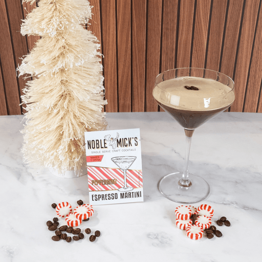 Noble Mick's Peppermint Espresso Martini single serve craft cocktail