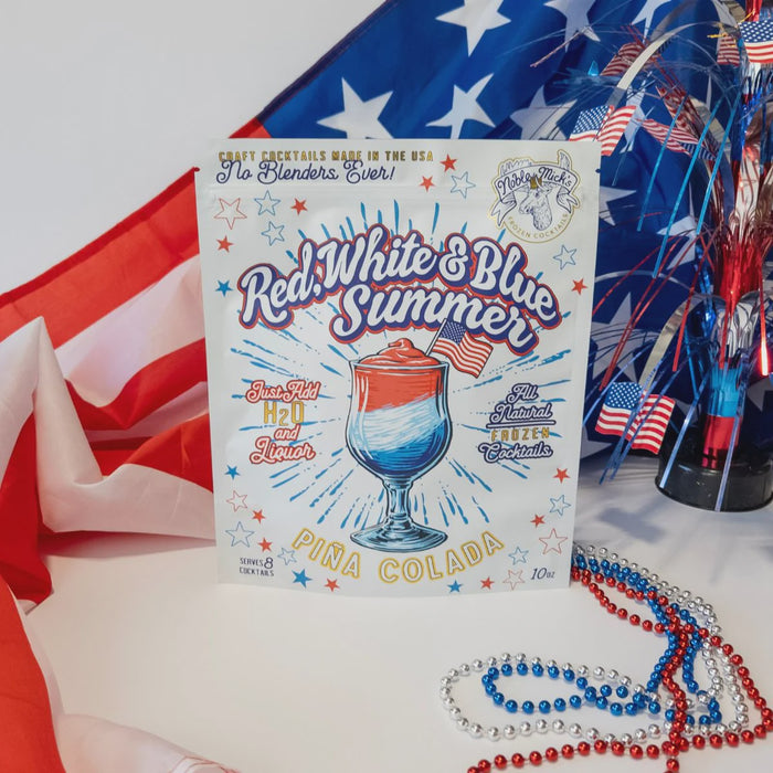 Frozen Red White & Blue Summer - Pina Colada