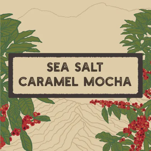 Sea Salt Caramel Mocha Flavored Coffee - GROUND