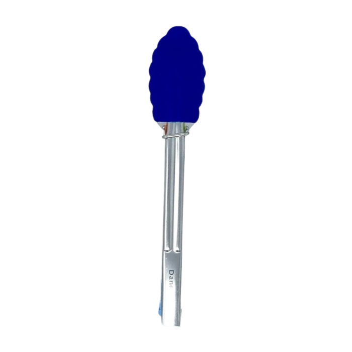 Mini Silicone Tong Blue
