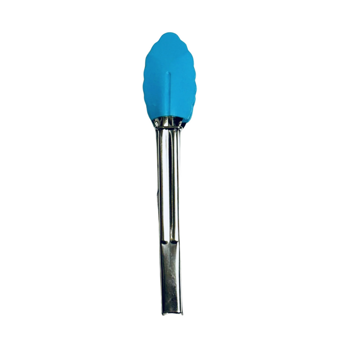 Mini Silicone Tong Turquoise