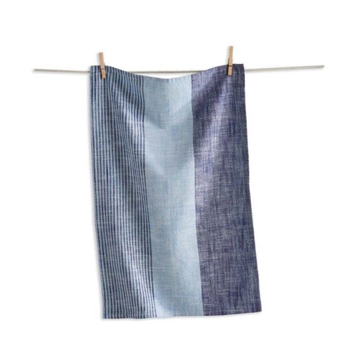 Baha Stripe Blue Dishtowel