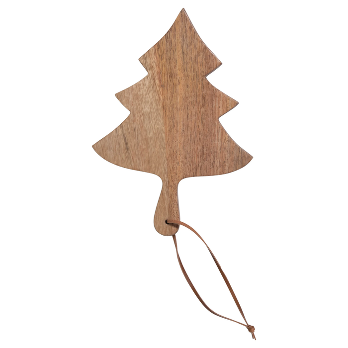 Christmas Tree Cheese/Cutting Board w/tie