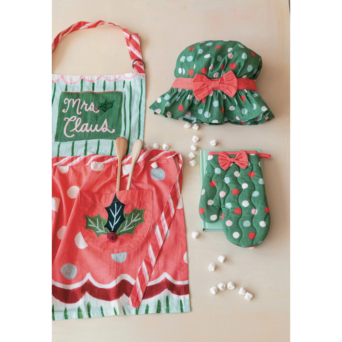 Mrs. Claus Child Apron