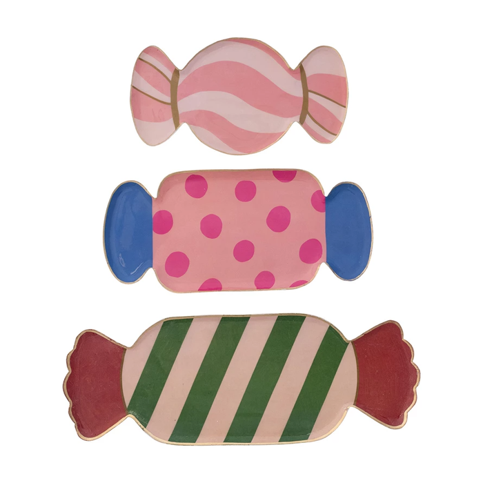 Enameled Candy Trays