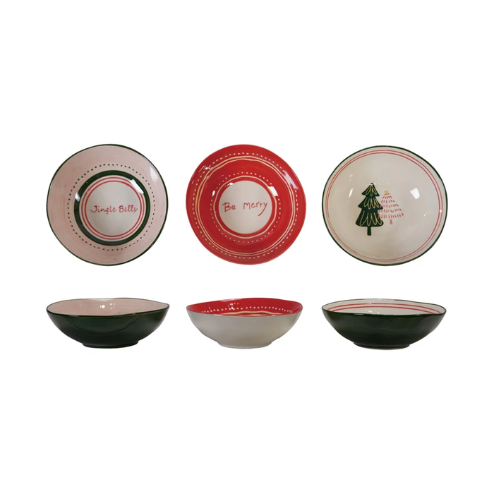 Hand Painted Holiday Bowls