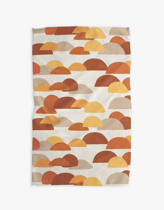 Geometry Springtime Harvest Kitchen Tea Towel